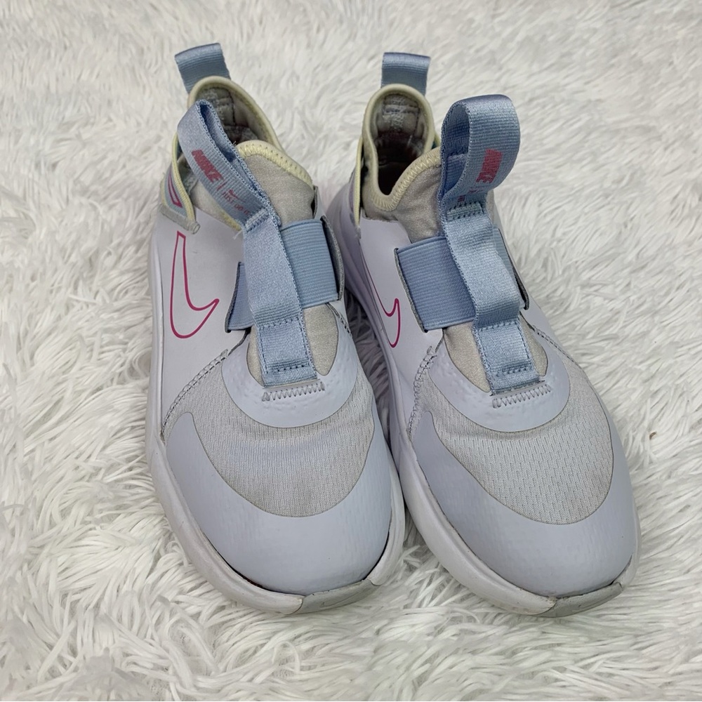 Nike Kids Girls Size 3Y‎ Flex Plus PS Cobalt Bliss Cosmic Fuchsia sneakers